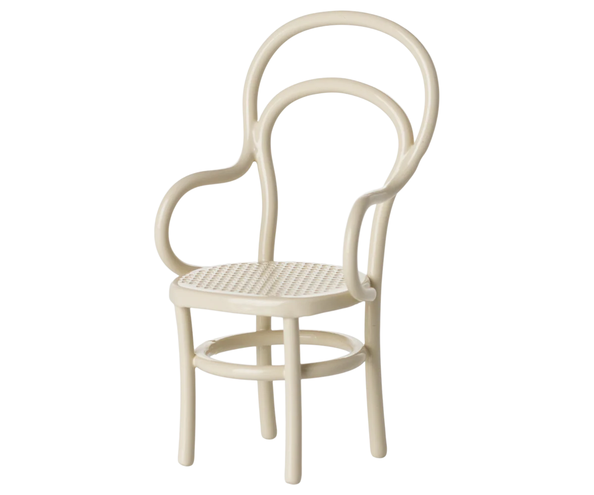 Vintage Stuhl, Maus - Creme