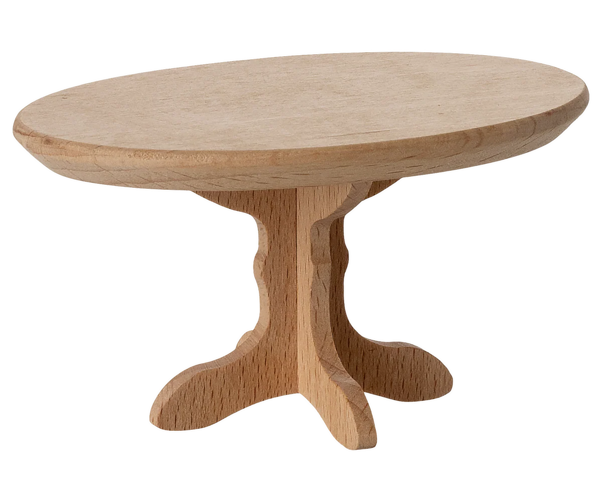 Ovaler Couchtisch, Maus - Natur