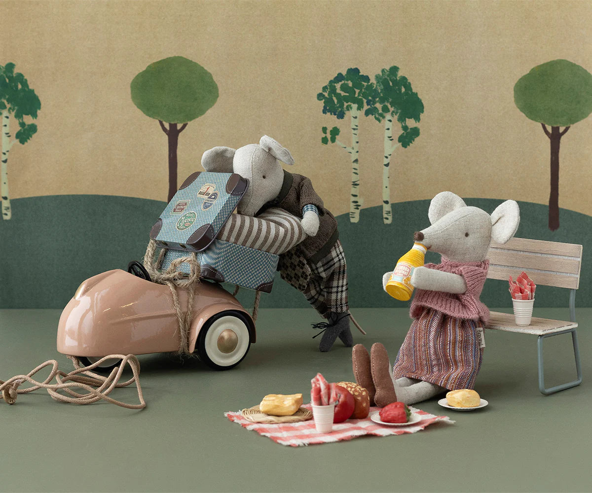 Picknick Set im Koffer, Maus