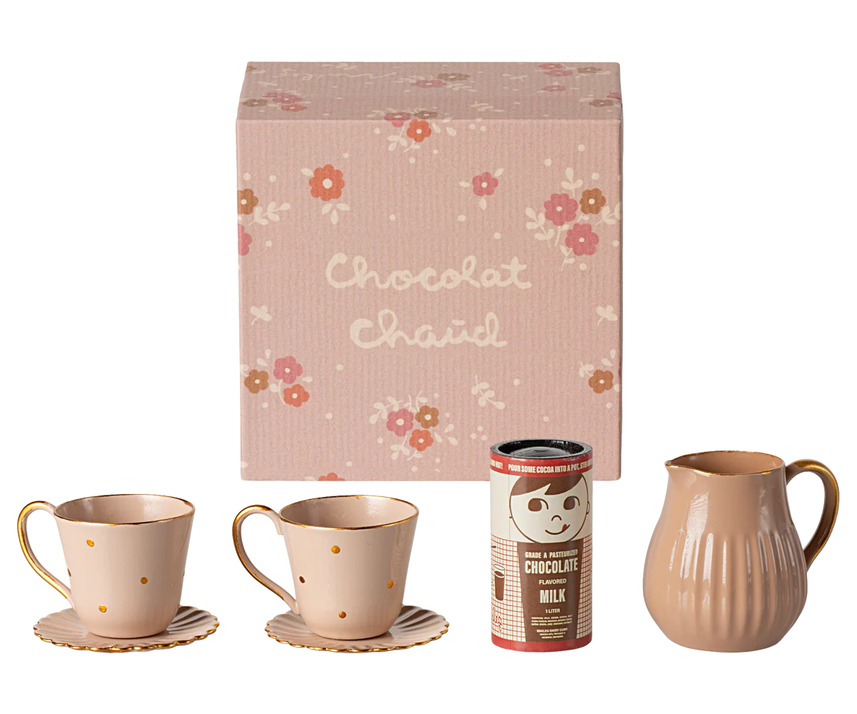 Heiße Schokolade Set, Mini