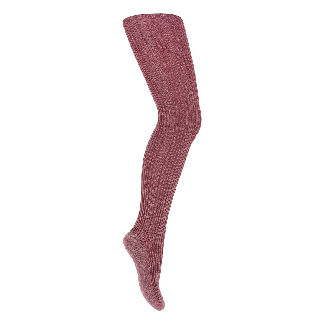Glitzerstrumpfhose - Celosia maroon