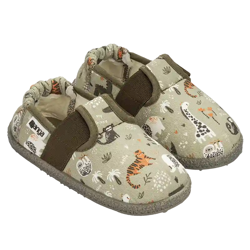 Kinderhausschuhe Afrika