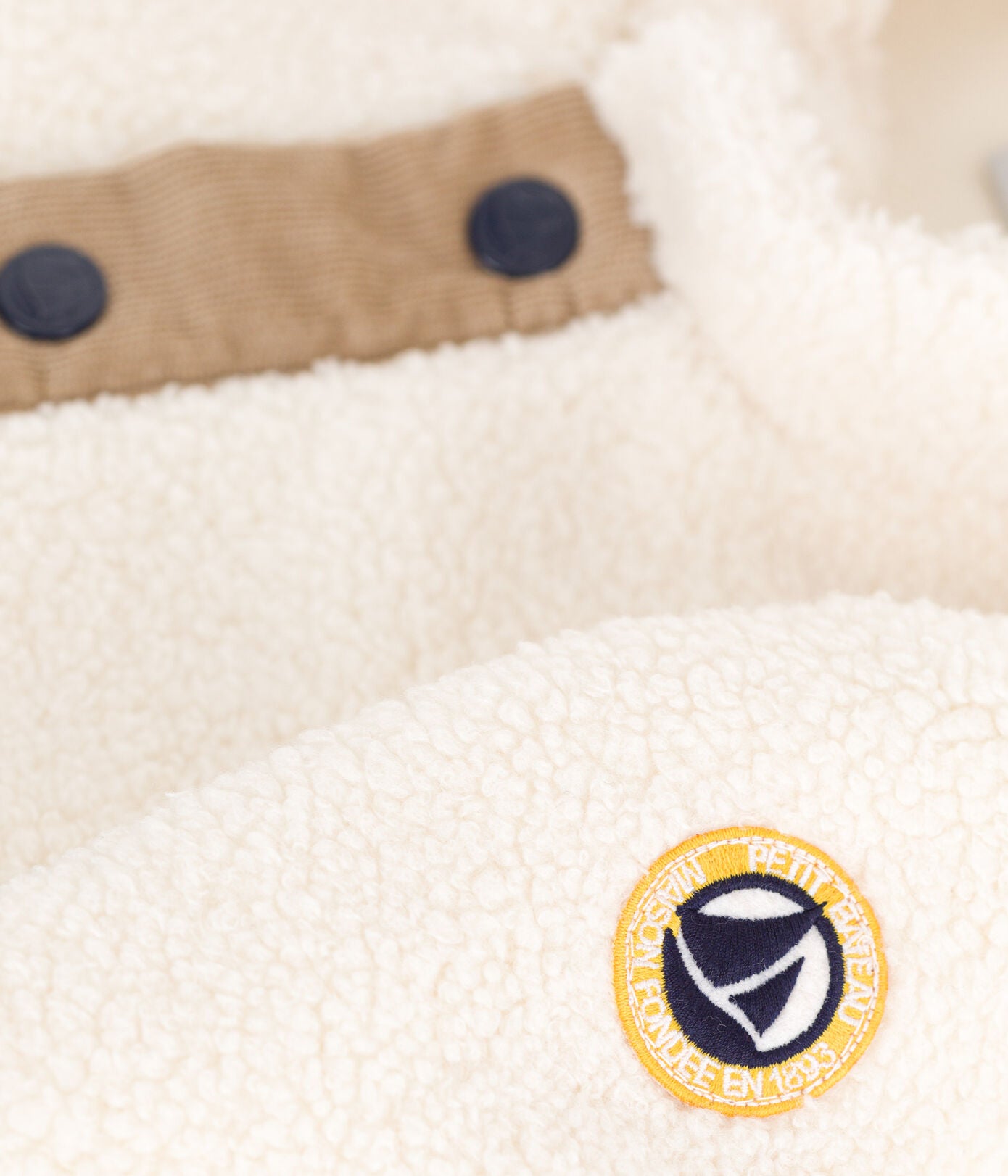 Baby-Mantel aus Sherpa