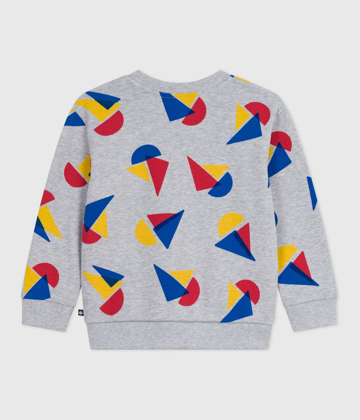 Kinder-Sweatshirt aus gemusterter Baumwolle