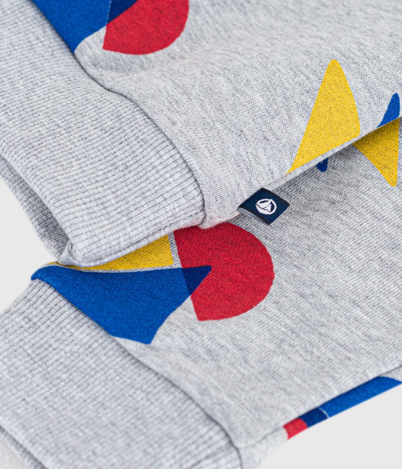 Kinder-Sweatshirt aus gemusterter Baumwolle