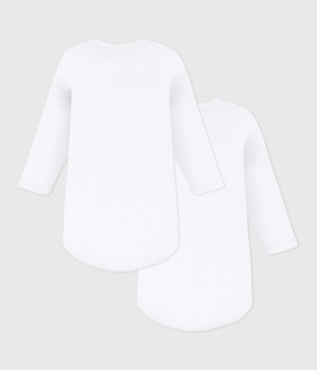 2er Set langärmlige Baby-Bodys