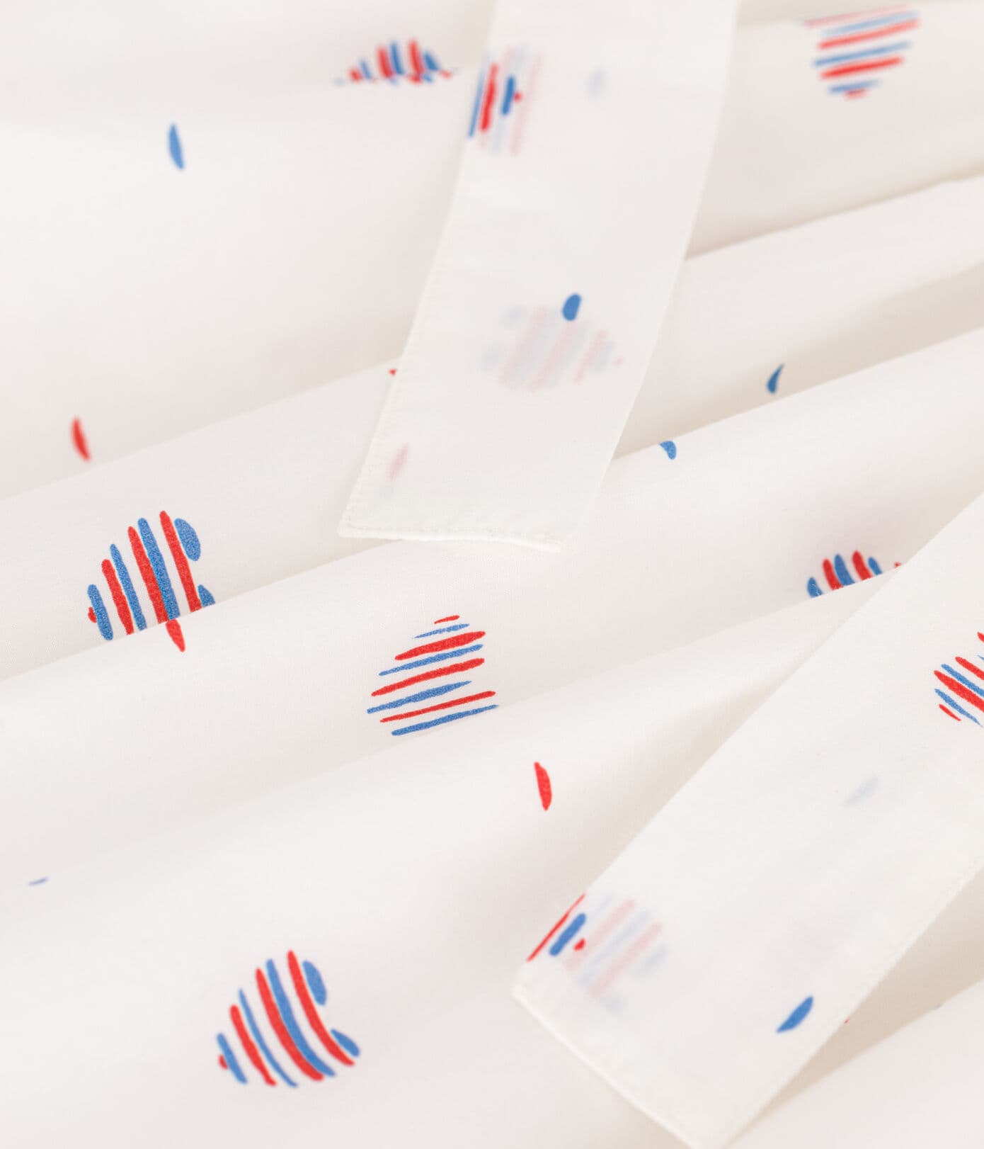 Kinder-Rock aus Baumwolle mit Herzen