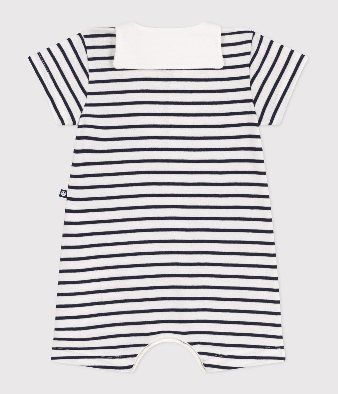 Baby-Kurzoverall mit Matrosenkragen
