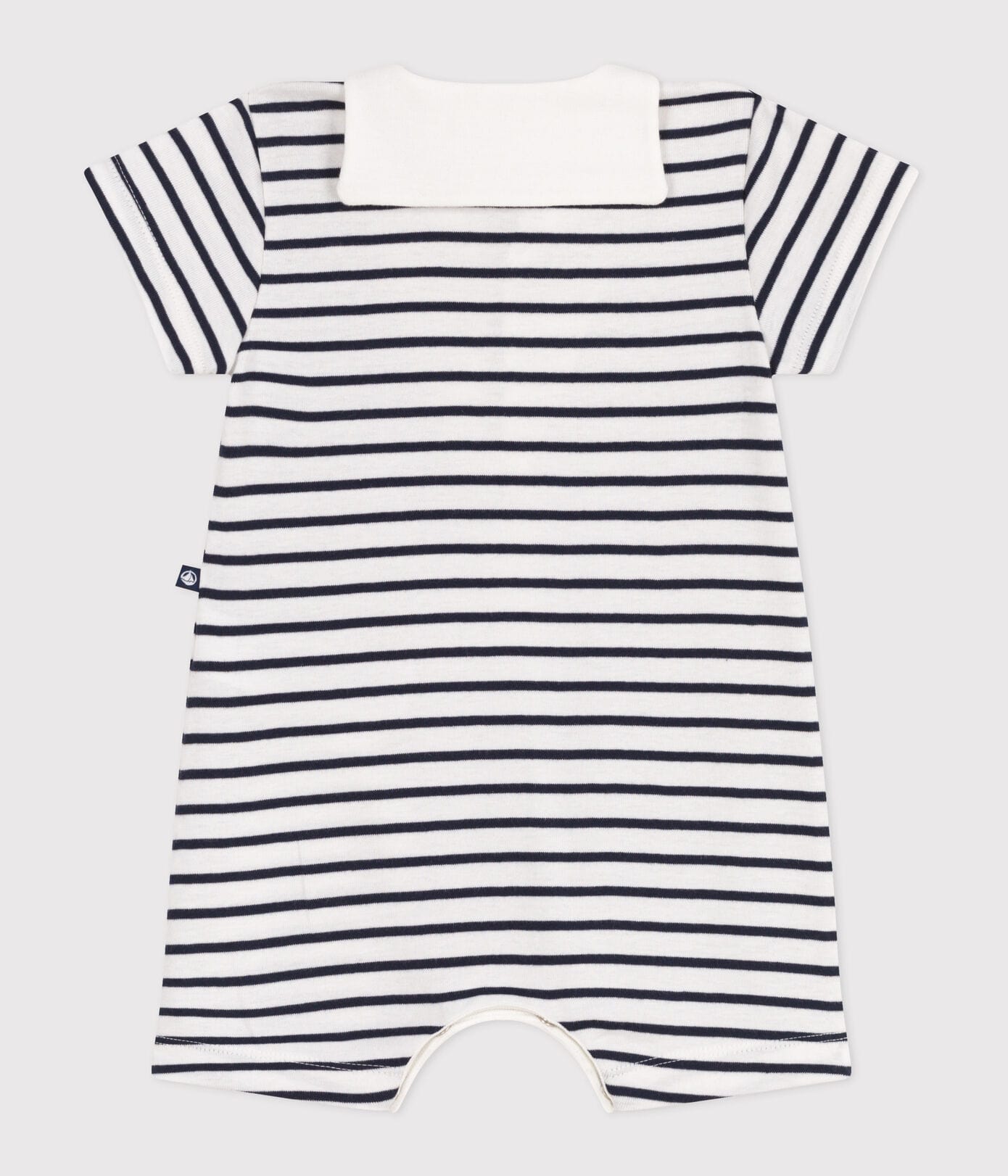 Baby-Kurzoverall mit Matrosenkragen
