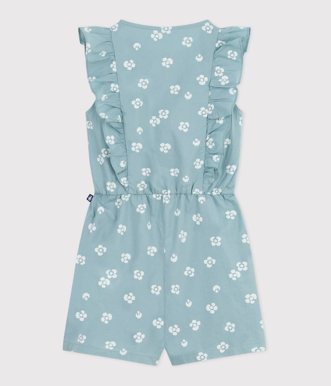 Ärmelloser Kinder-Overall mit Blumenmuster