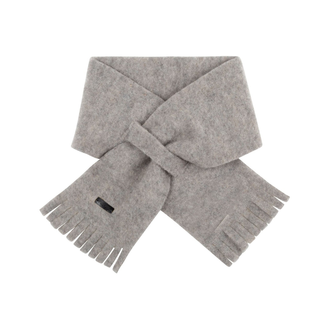 Baby Schal Fleece - stein-grau