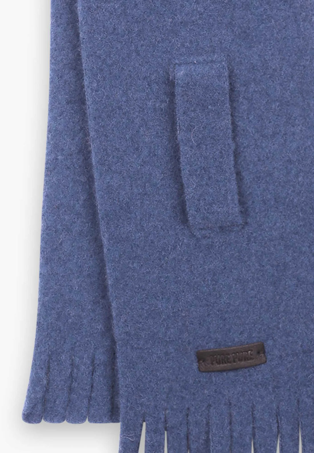 Baby Schal Fleece - smoke-blue