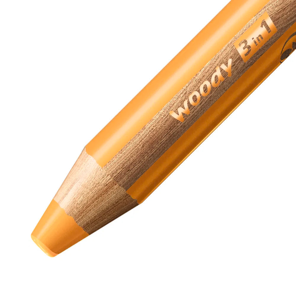 Buntstift woody 3in1 einzeln Gold
