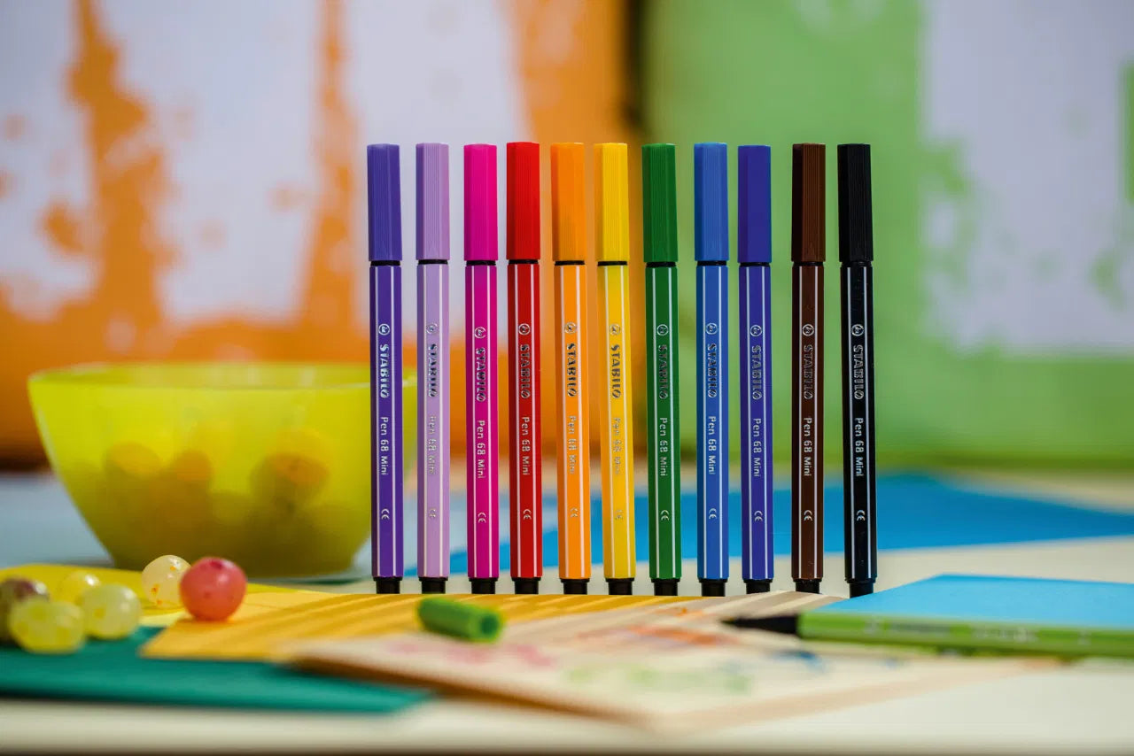 Premium-Filzstift Pen 68 Mini - 12er Set