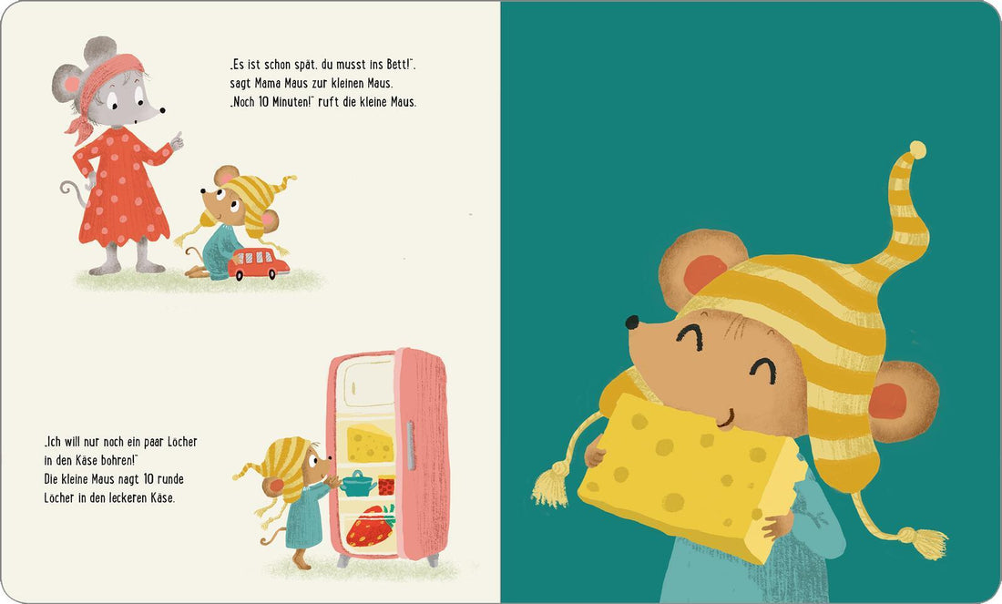 Nur noch kurz...Von der kleinen Maus, die kein bisschen müde war