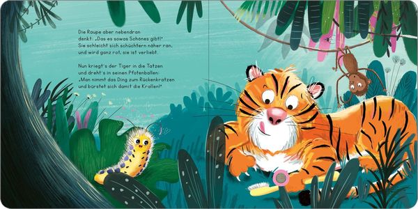 Zahnputzparty im Dschungel