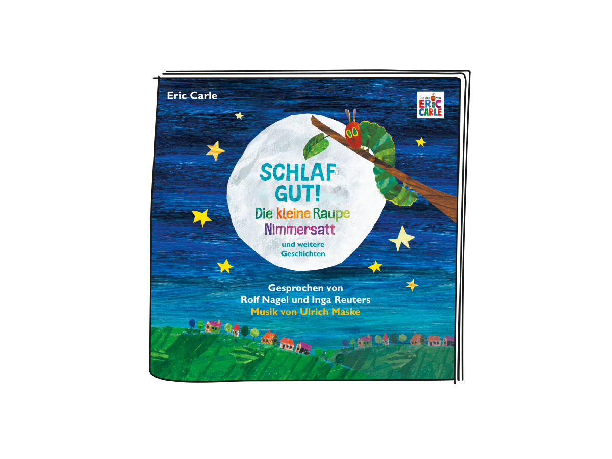 Die kleine Raupe Nimmersatt Schlaf gut!