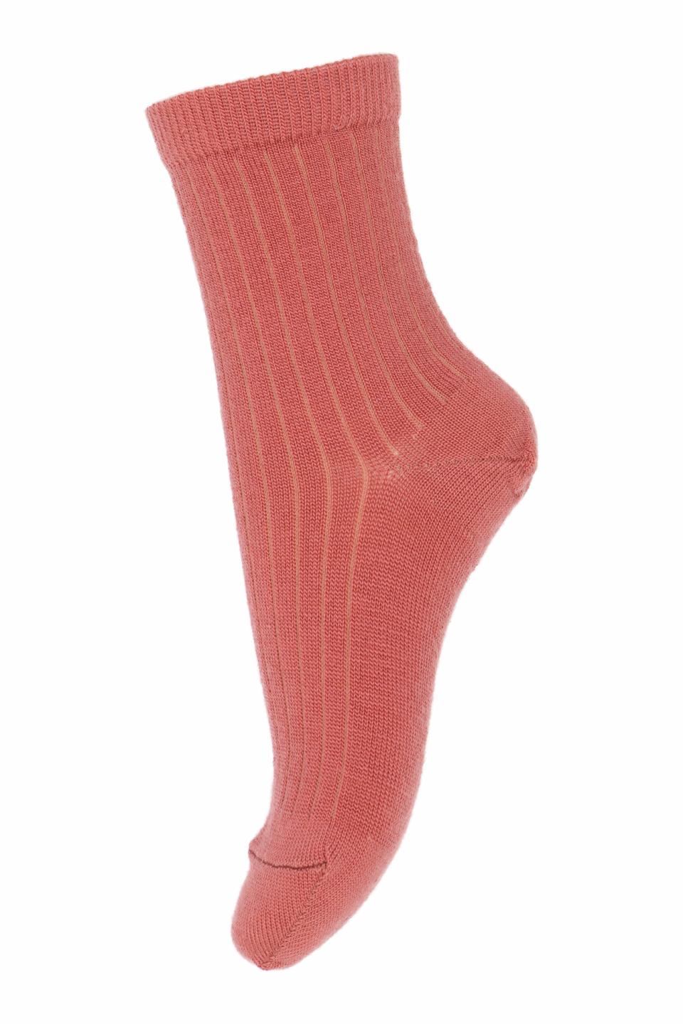 gerippte Wollsocken