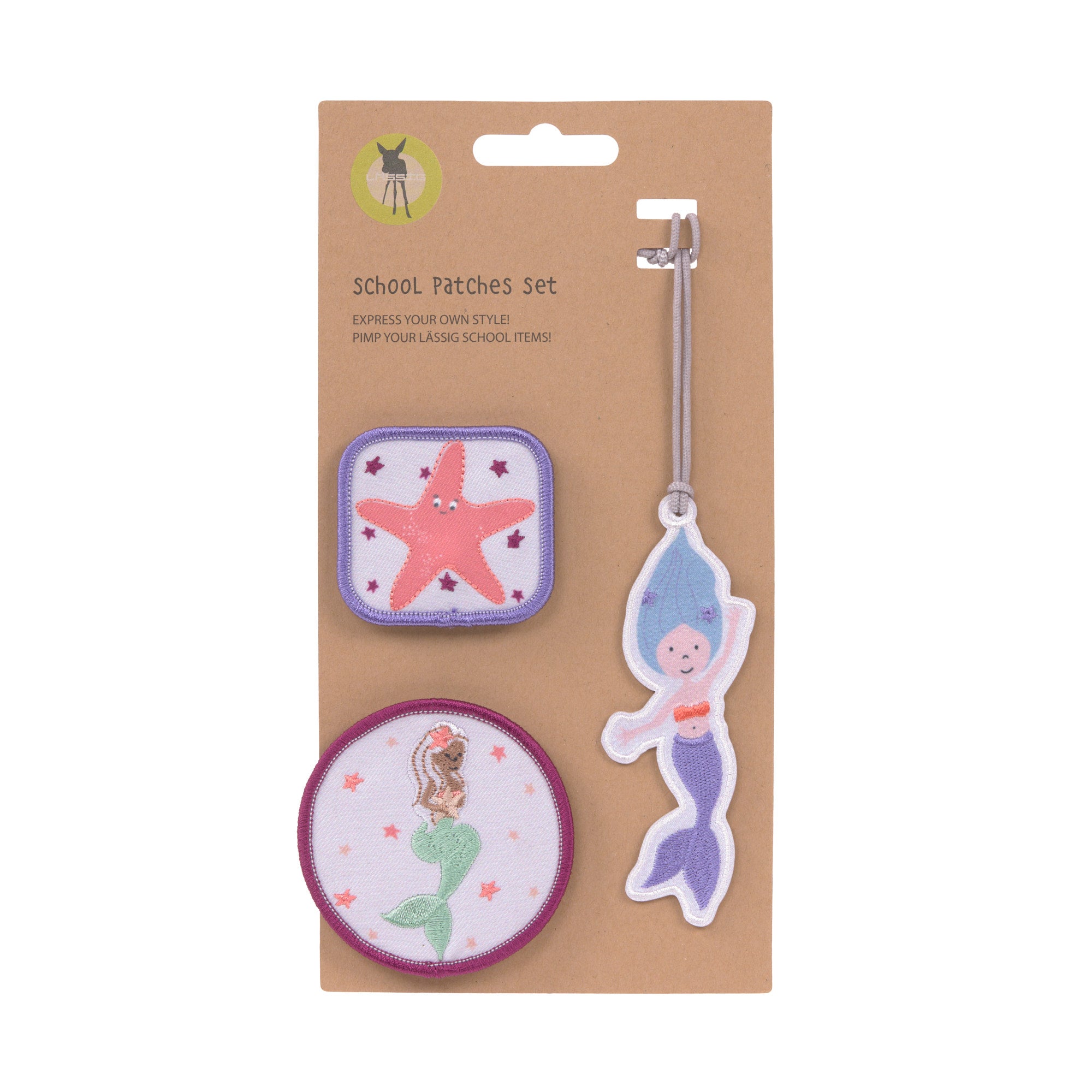 Anhänger & Patches Set