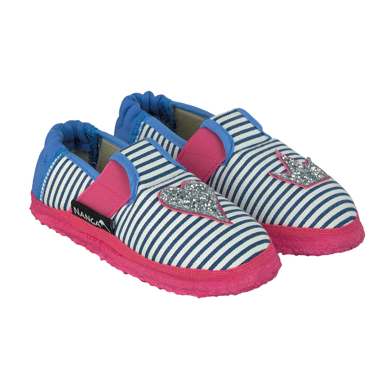 Kinderhausschuhe Herzklopfen