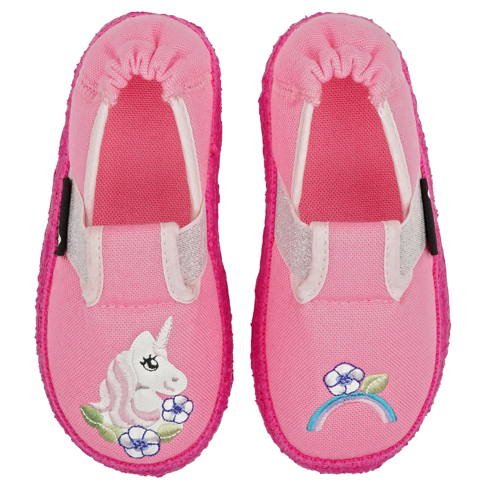 Kinderhausschuhe Einhorn