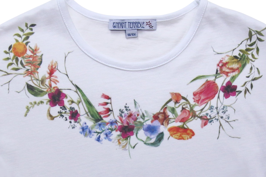 T-Shirt mit Blumenprint