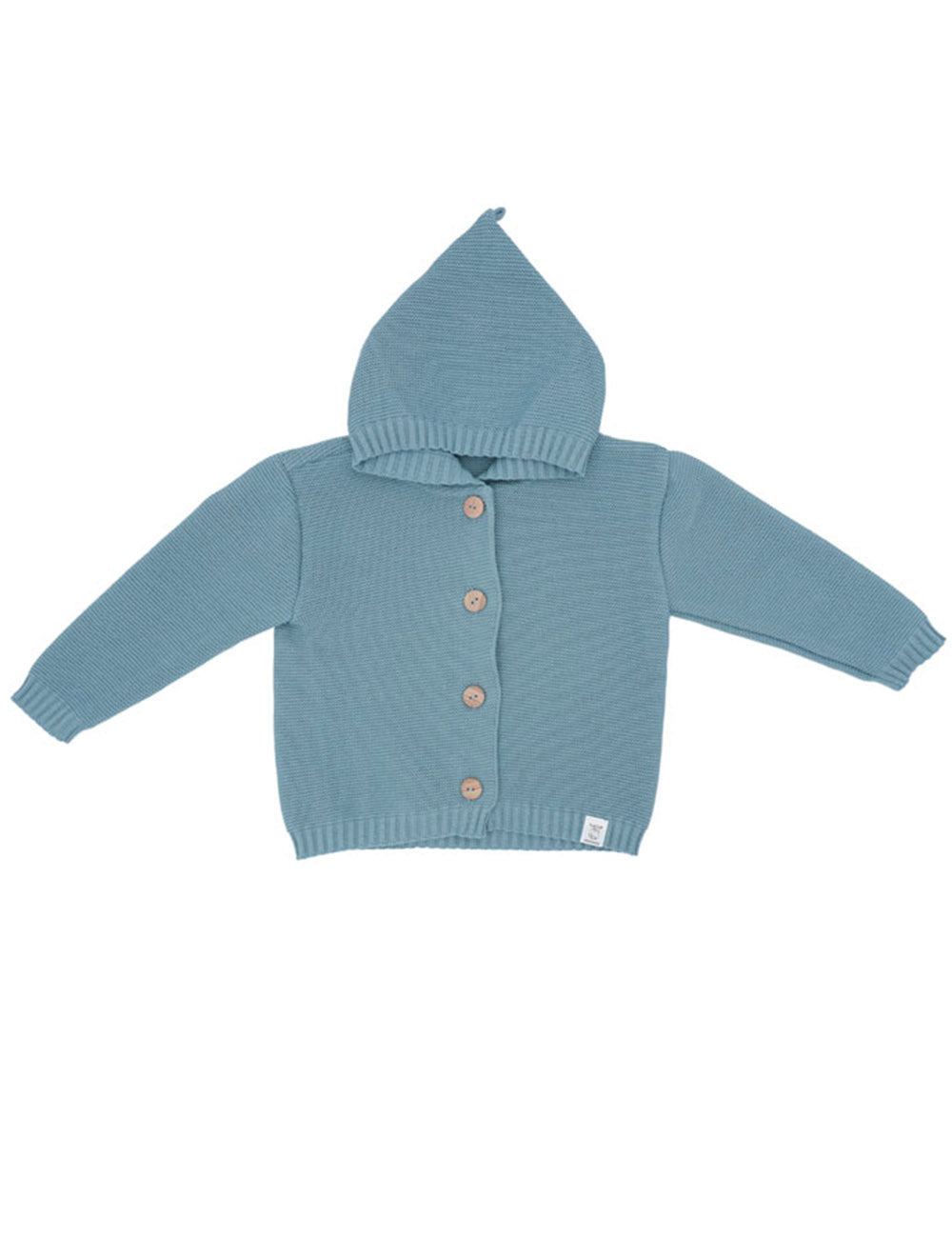GOTS BABY Strickjacke LL Kapuze