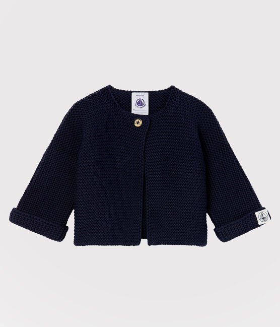Baby Cardigan aus Bio-Baumwollstrick
