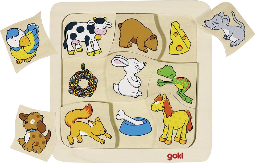 Legespiel Wer frisst was?