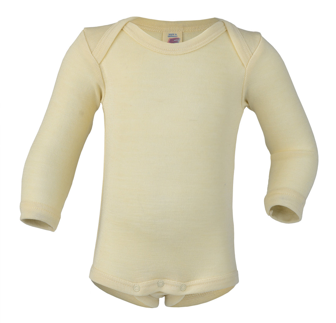 Baby-Body langarm, Feinripp