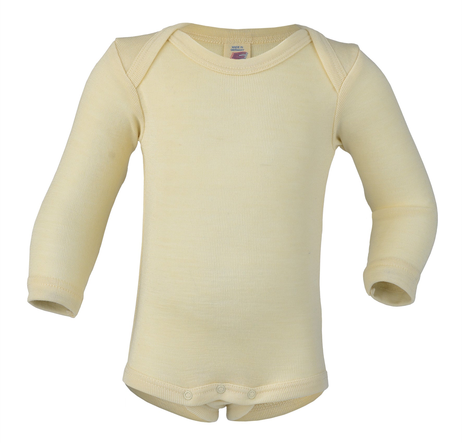 Baby-Body langarm, Feinripp
