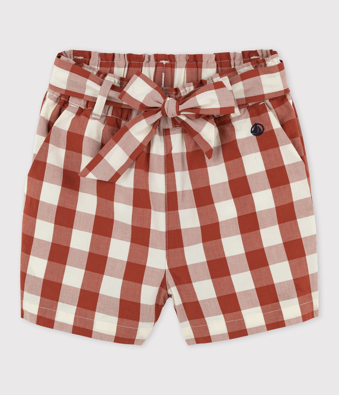 Karrierte Kinder Shorts
