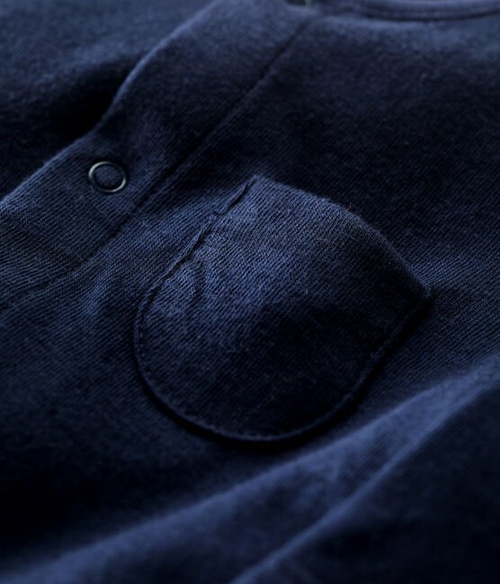 Einfarbiger Baby Overall aus Bio-Doppeljersey