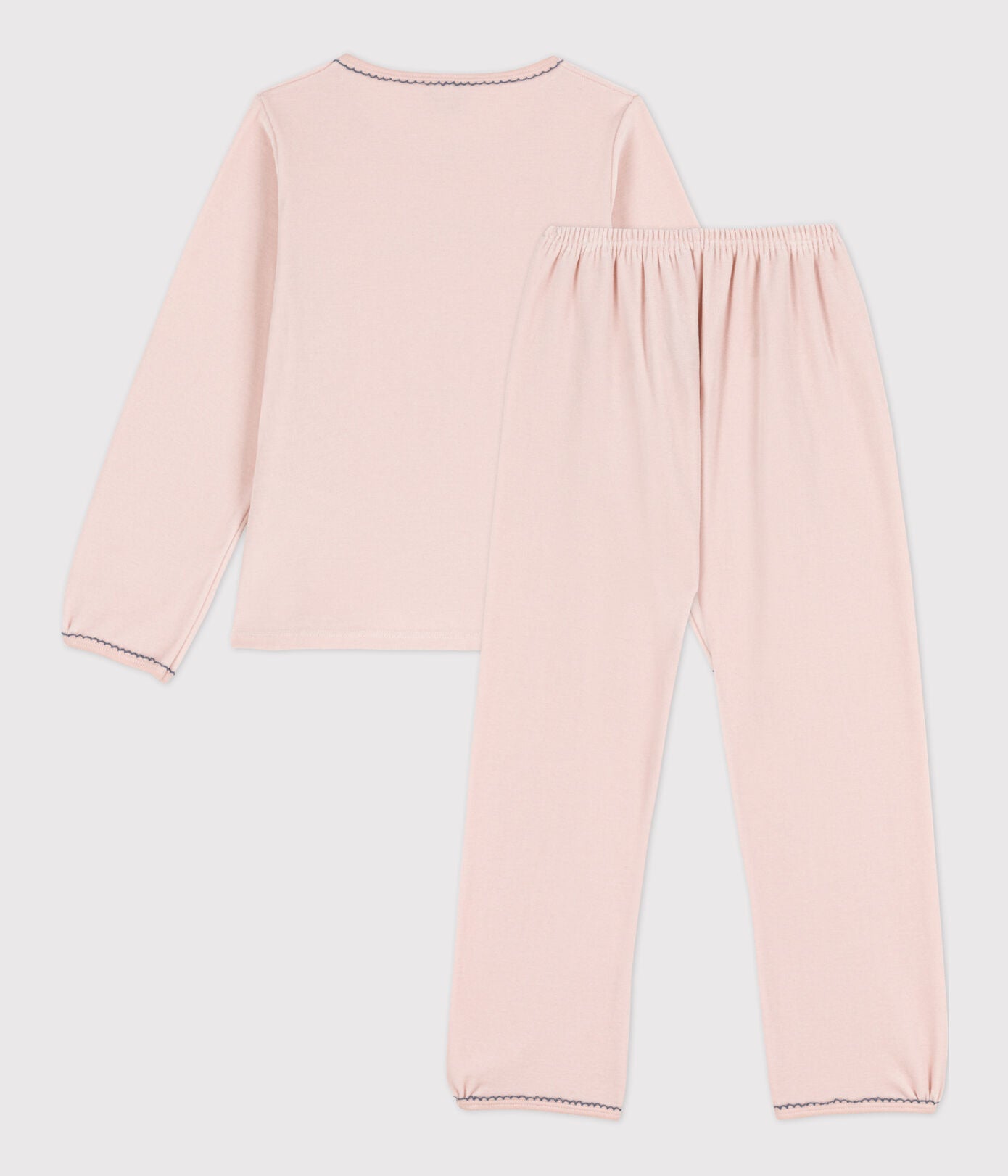 Samt-Pyjama mit Vogelmotiv