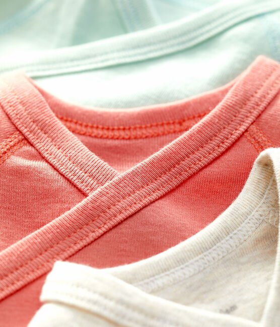 3er Set Baby-Bodys aus Bio-Baumwolle