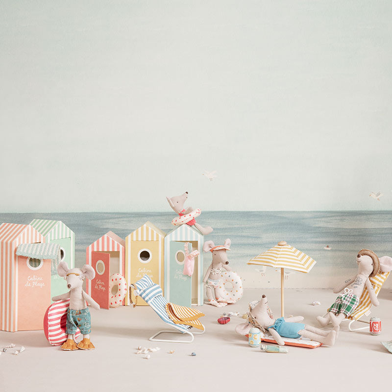 Maus mit Badehaus - “Beach Mice”