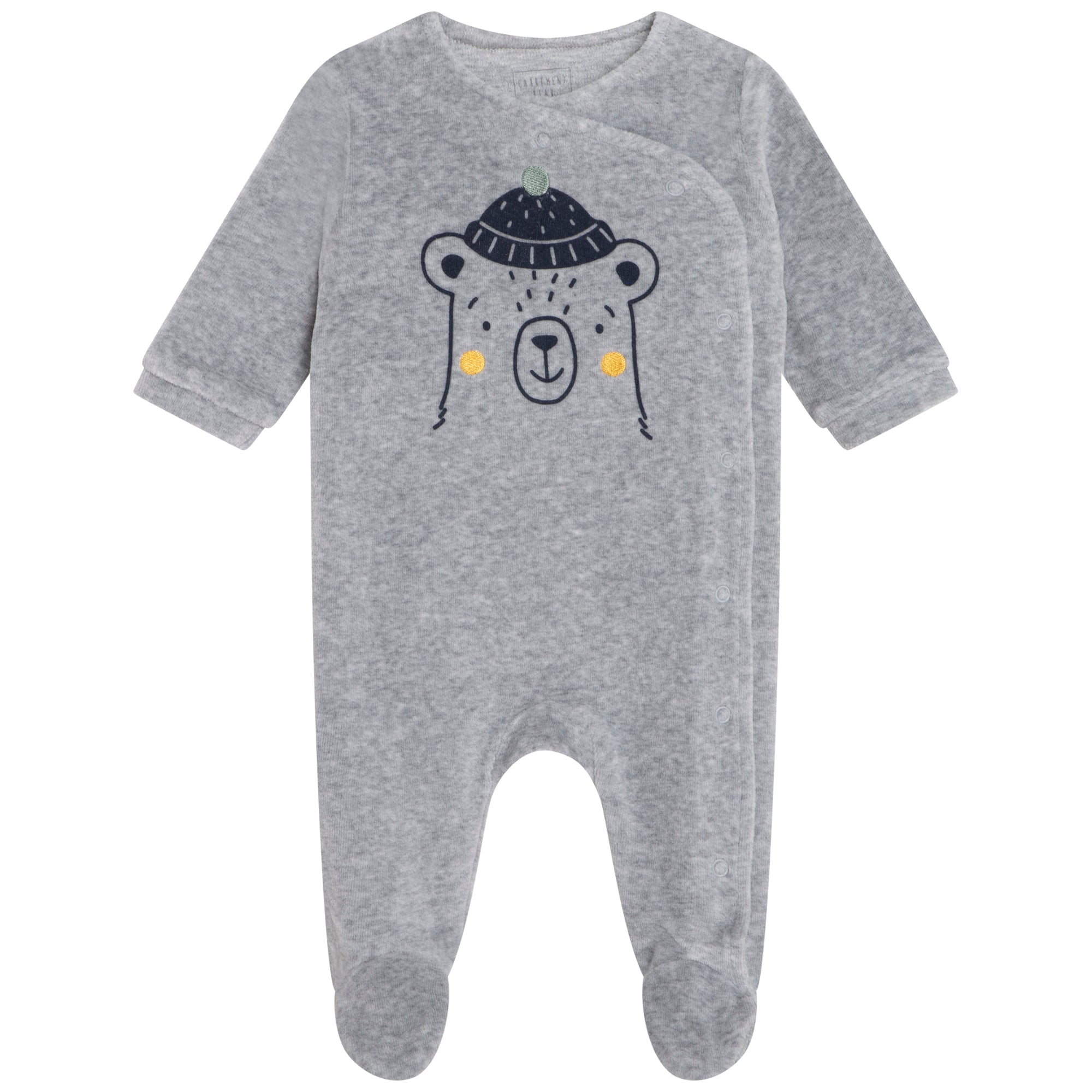 Samtpyjama mit Geschenkbox