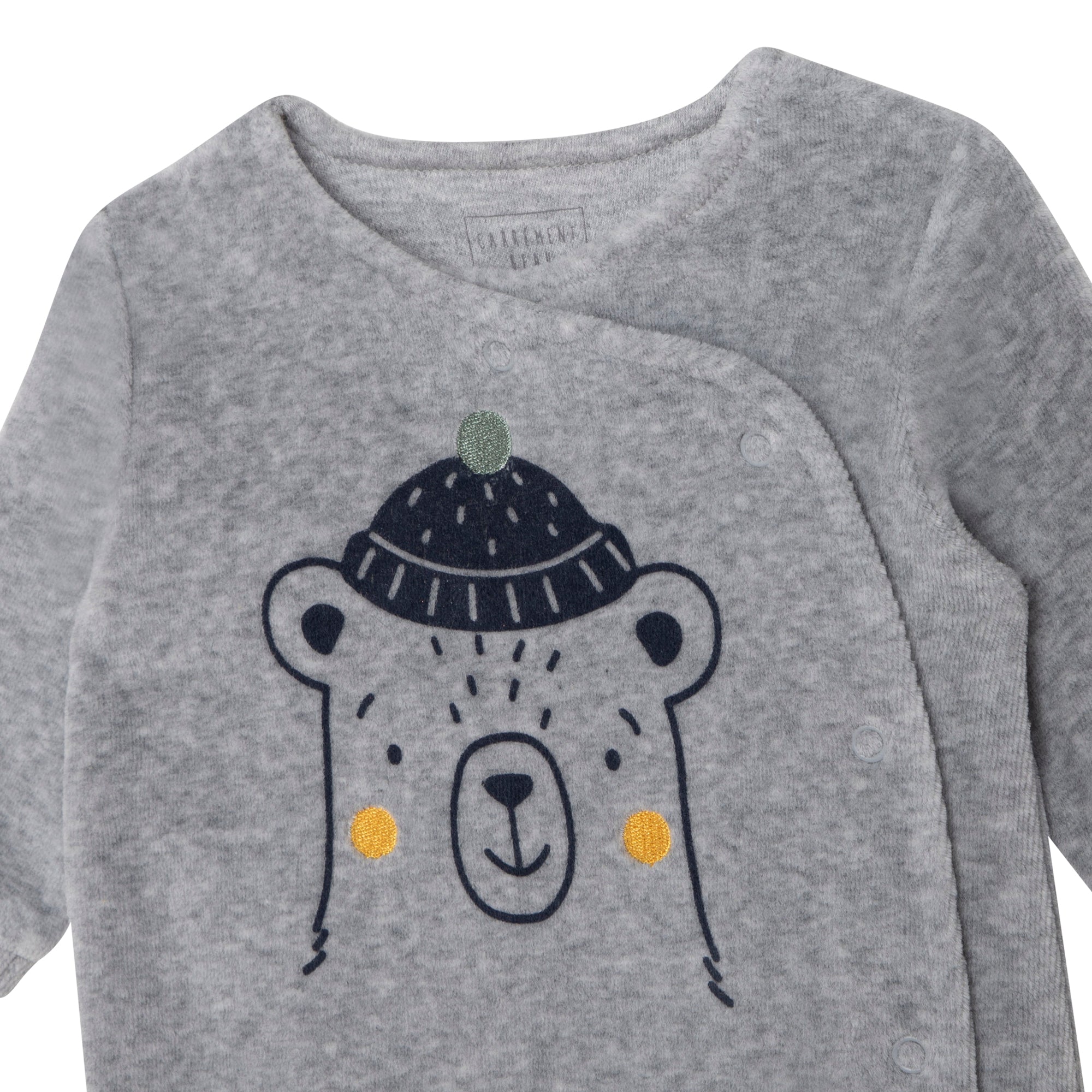 Samtpyjama mit Geschenkbox