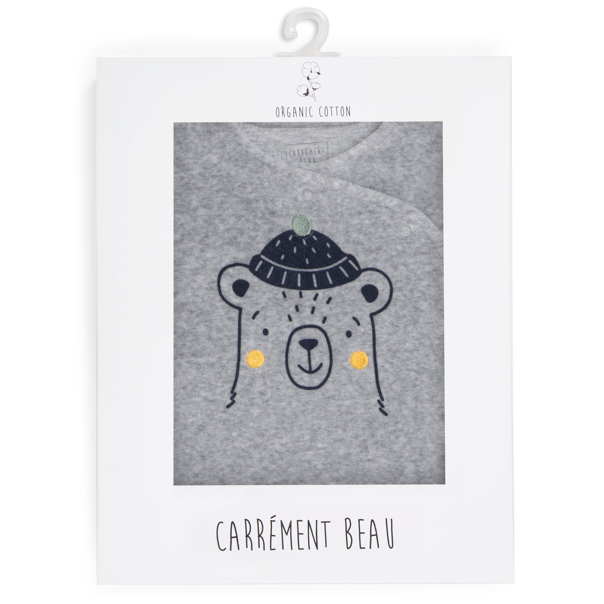 Samtpyjama mit Geschenkbox