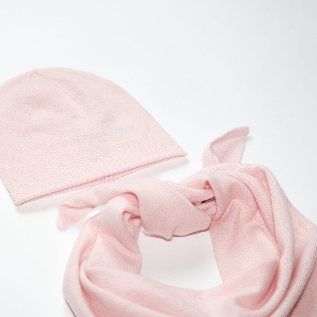 Kinder Kaschmir Mütze “Kim” - rosé