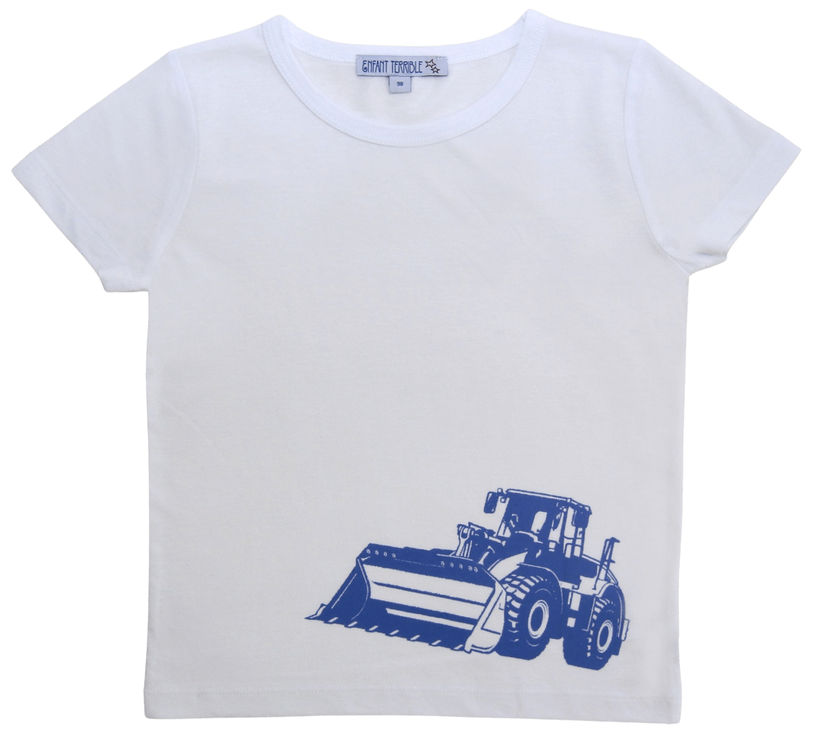 T-Shirt mit Radladerdruck
