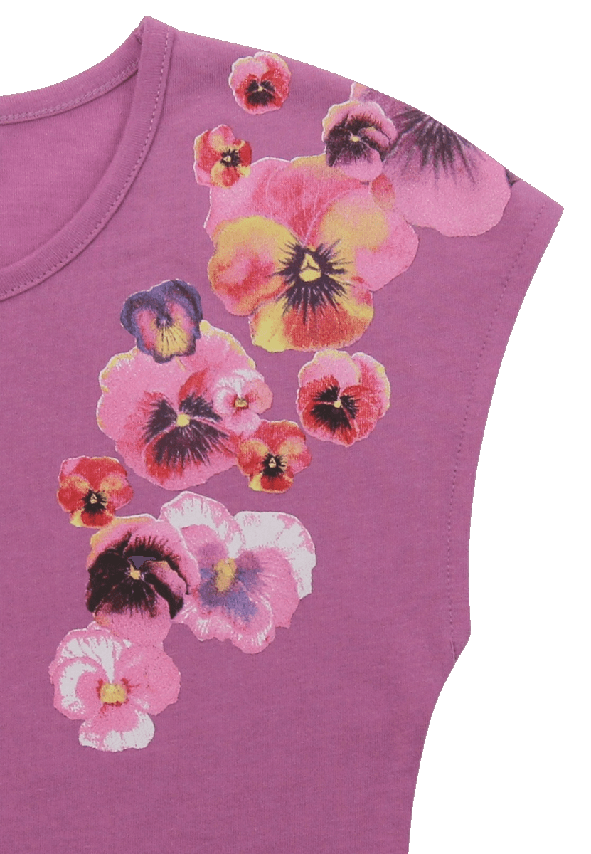 T-Shirt mit Blumendruck