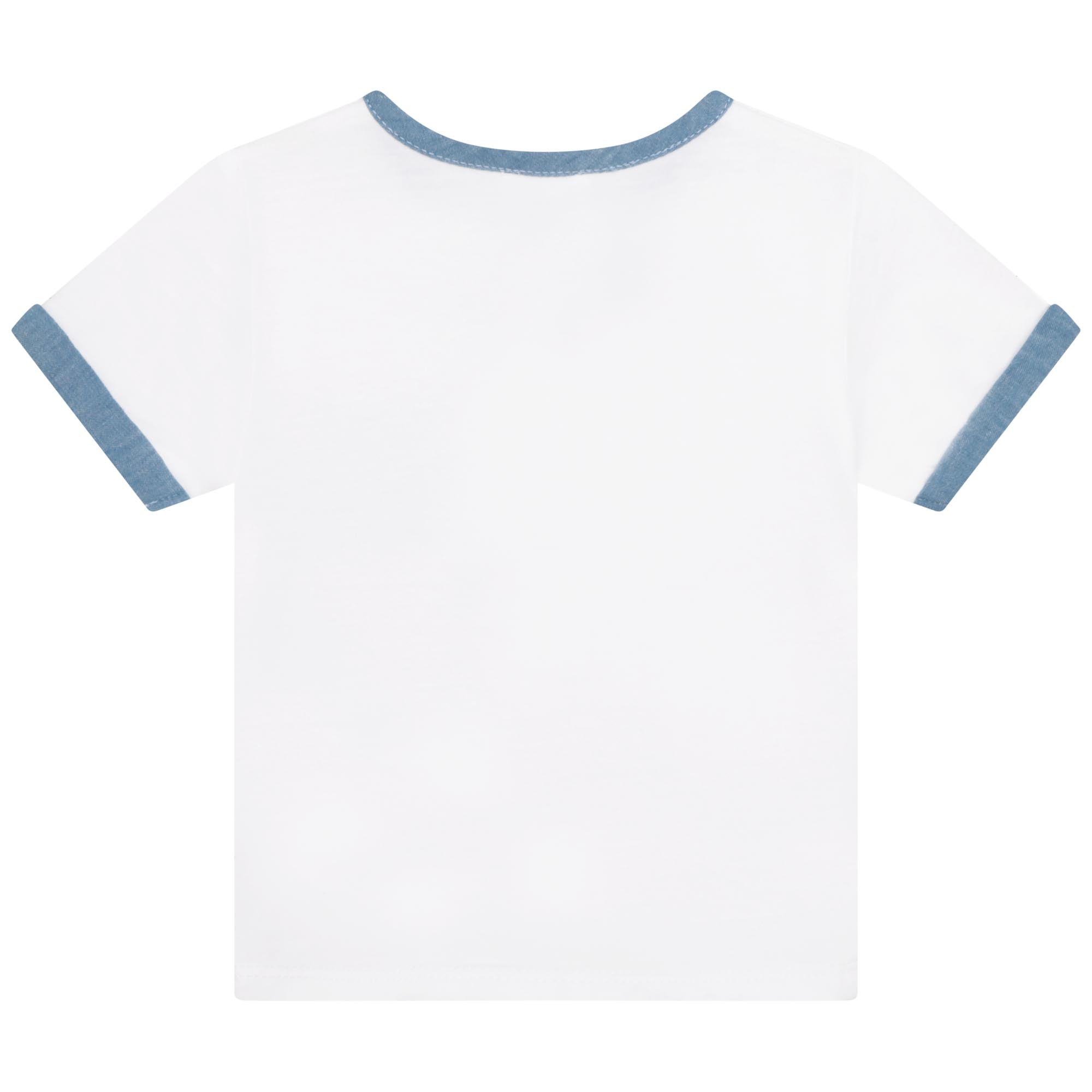 T-Shirt mit Knopfleiste