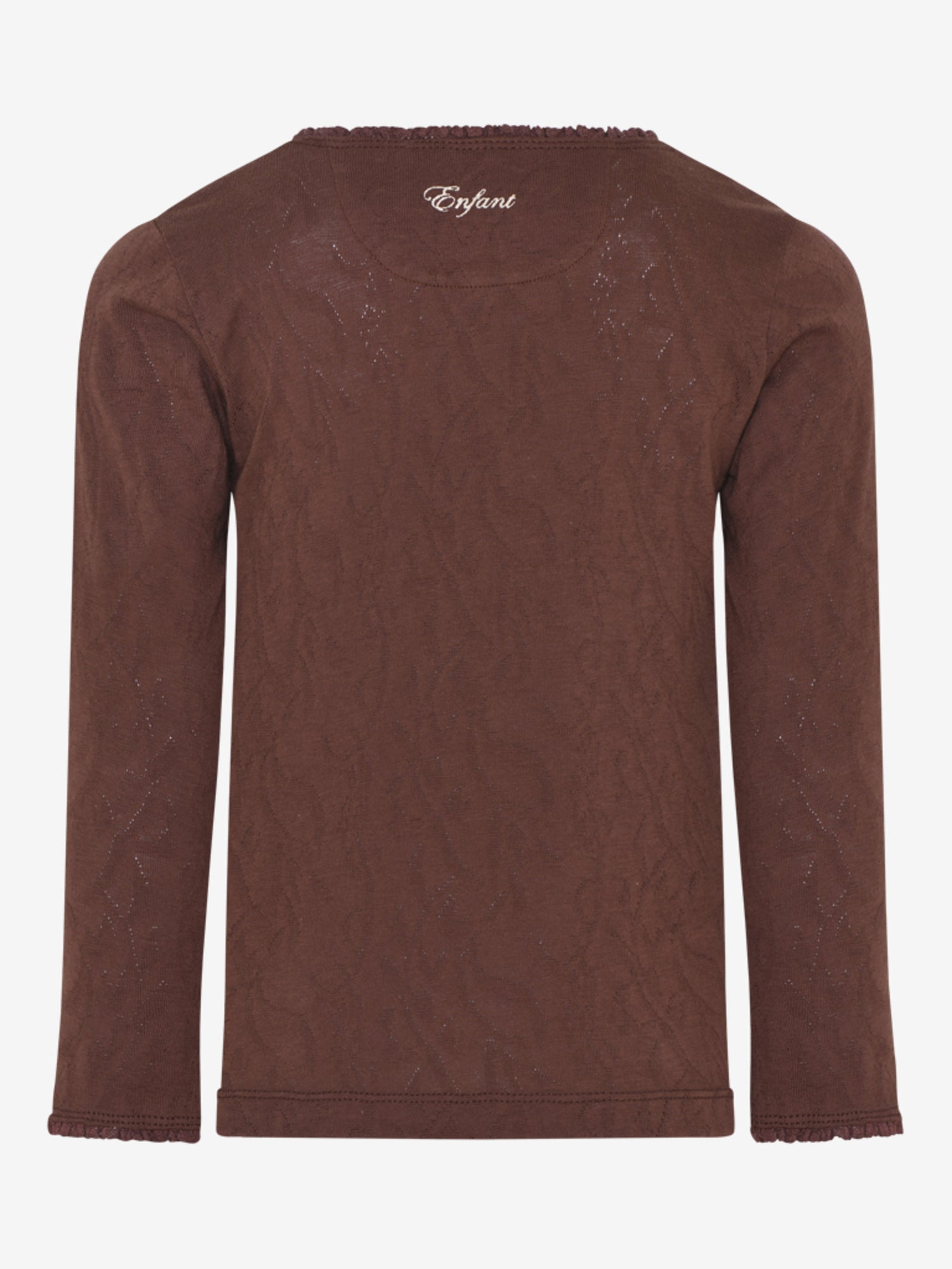 Langarmshirt Jacquard