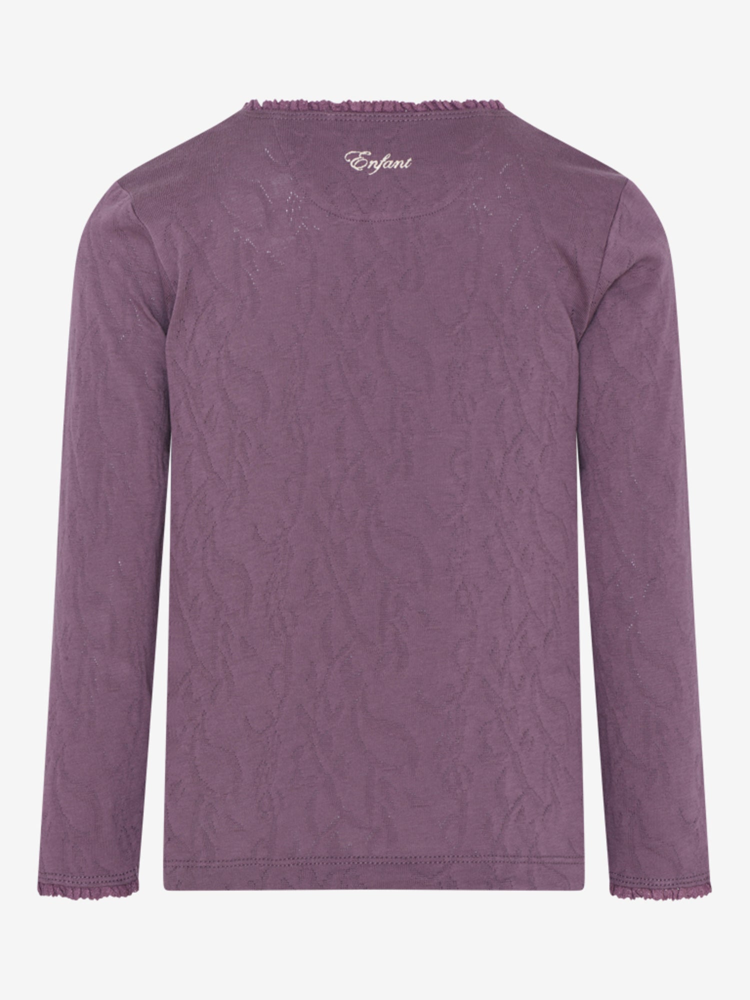 Langarmshirt Jacquard