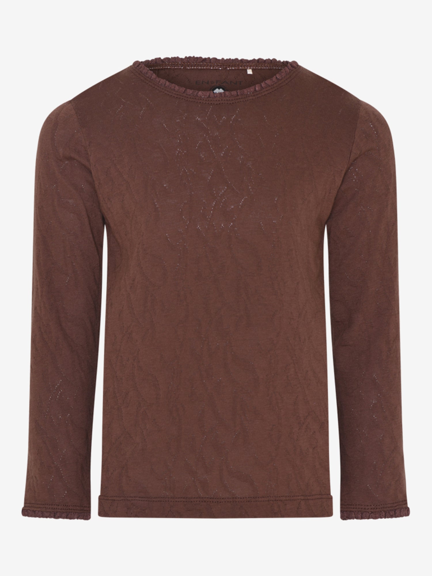 Langarmshirt Jacquard