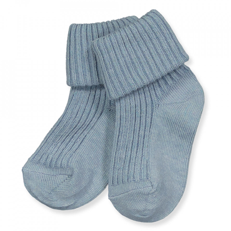 Baby Socken, dusty blue