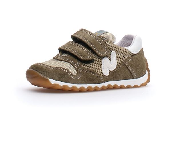 Kinder Sneaker Sammy 2 VL aus Stoff und Veloursleder