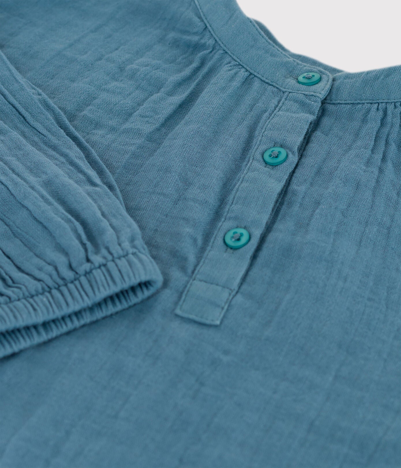 Kinderbluse aus Baumwollgaze