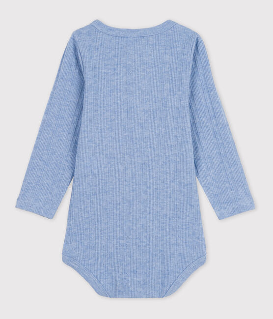 Langärmliger Baby-Body mit Tunikaausschnitt